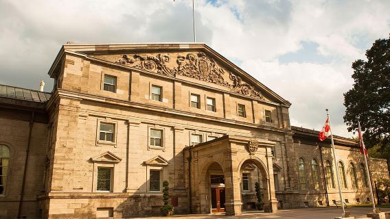 Kanadas Ottawa: Residenz des Generalgouverneurs + ByWard Market + Rideau-Kanal