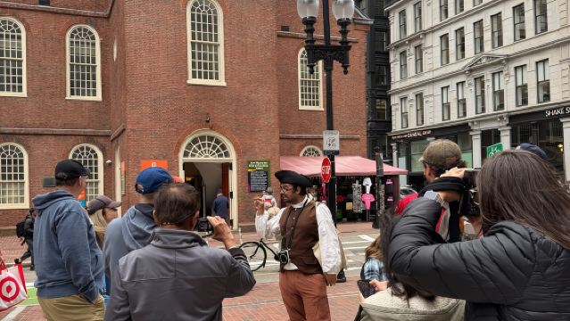 Walk the Historic Freedom Trail with Costumed Guide