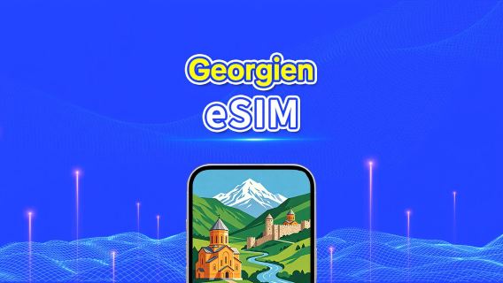 Georgien eSIM | 4G | Höghastighetsdata | Daglig paket/datapaket | 24 timmar | 1-30 dagar | QR-kod