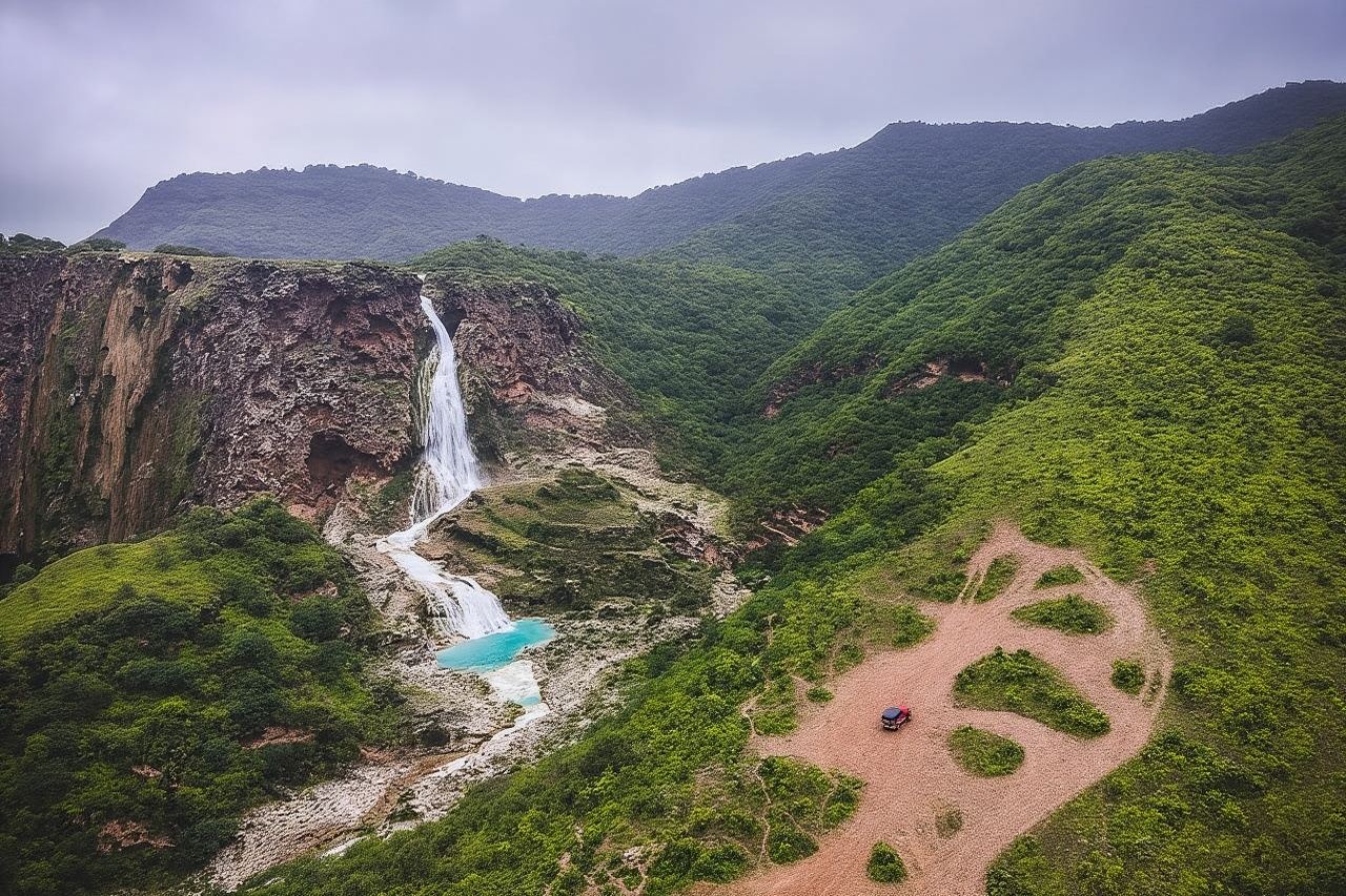 East & West Salalah Combination Tour - Darbat Waterfall, Mughsail