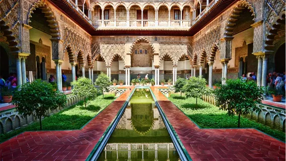 세비야 왕궁, 히랄다 탑, 엘살바도르 교회, 세비야 대성당 일일 투어