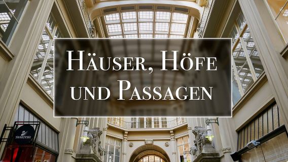 Nhà cửa, Sân trong và Lối đi - Tour riêng tham quan thành phố Leipzig