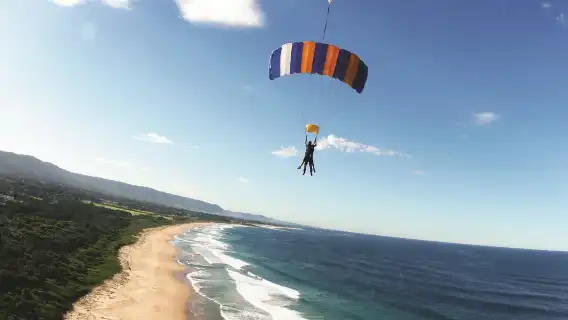 雪梨臥龍崗紐卡斯爾海景高空跳傘【15000英尺高空跳傘+全套安全裝備+專業教練】