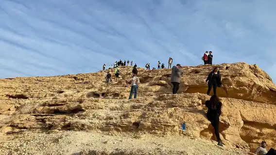 Edge of the World with 4x4 vehicle, camels, Dinner and stargazing