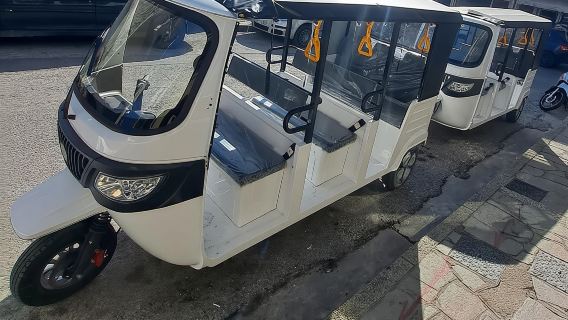 Kavala: ทัวร์ชมบรรยากาศยามเย็นด้วยรถตุ๊กตุ๊กที่เป็นมิตรกับสิ่งแวดล้อม