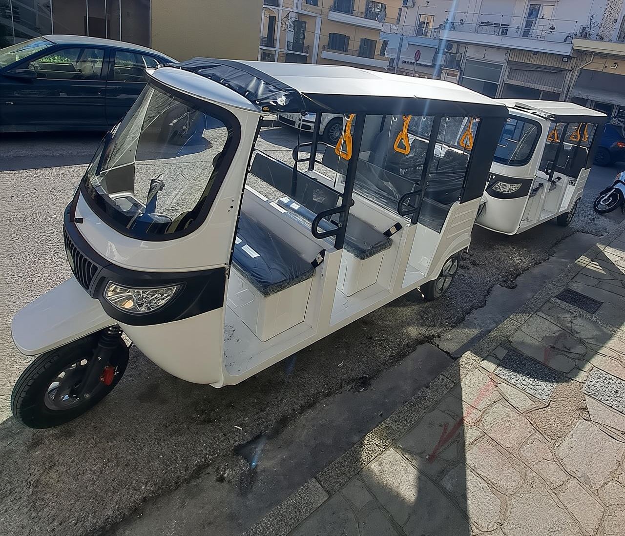 Kavala: Abendliche Schnappschuss-Tour im umweltfreundlichen Tuk-Tuk