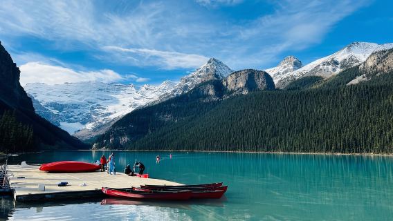 Lake Louise & Moraine Lake Small Group Half Day Tour Banff