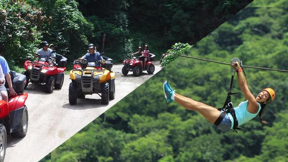Puerto Vallarta: ATV & Zip Line Combo Adventure
