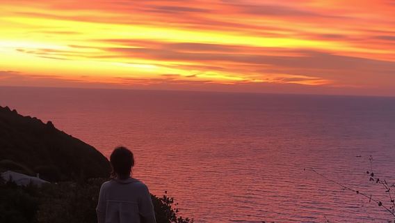 Corfú: Caminata guiada al Castillo del Ángel y puesta de sol