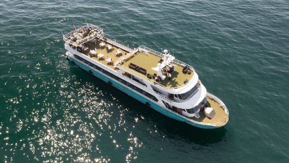 Istanbul: Bosporus-Kreuzfahrt bei Sonnenuntergang mit Getränken und Snacks