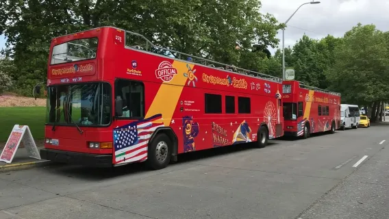 Seattle: tour in autobus sali e scendi e osservatorio Sky View