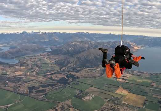 Skydiving over New Zealand's Mount Cook [Optional 16,500/13,000/10,000 ft! Soar above snow-capped mountains and lakes, experience freefall]