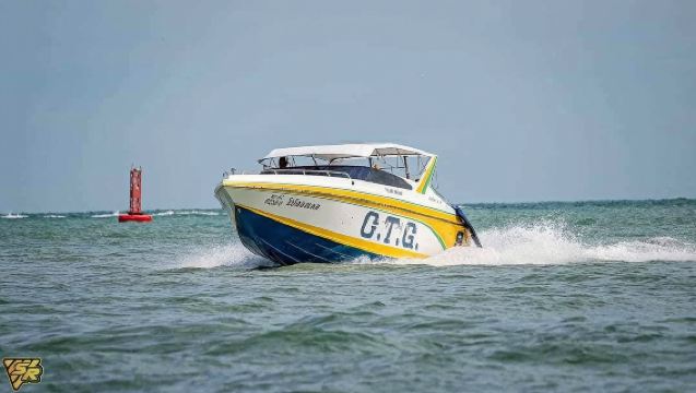 Offizielles CTG-Privat-Speedboot Pattaya - Ko Lan (Hin- und Rückfahrt) Speedboot nach Ko Lan