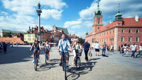 3-часовая велосипедная экскурсия по Варшаве с гидом