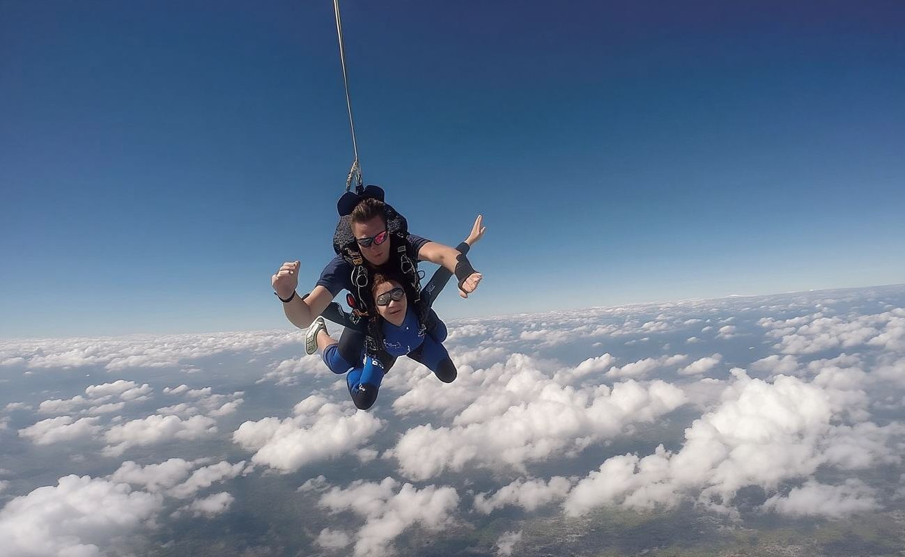 廣東廣州雲浮羅定高空4000米雙人跳傘【可選多種套餐+USPA持證零事故教練帶跳+專業教練一帶一】