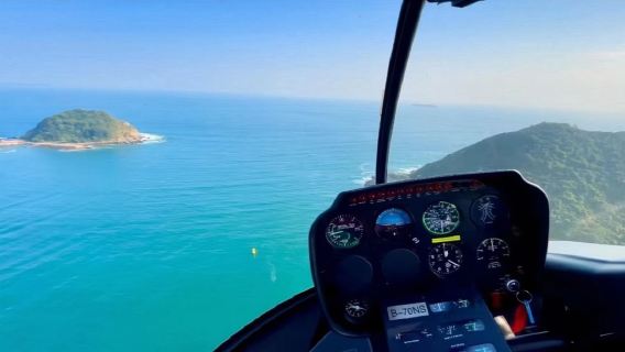 廣東深圳西湧直升機飛行體驗【俯瞰西湧旅遊度假區/深圳天文台/西湧情人島】