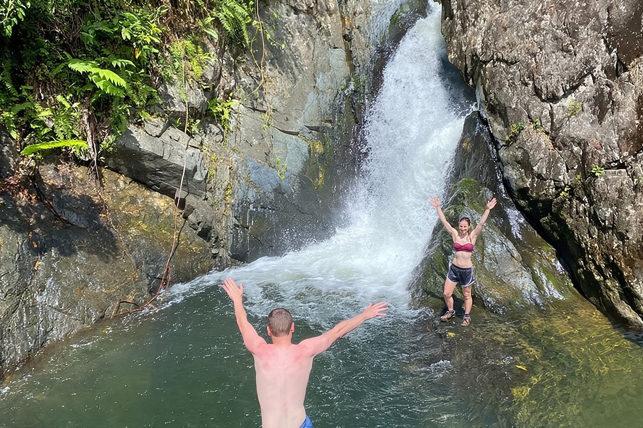 Half-Day Yunque Rainforest Waterslide & rope swing Guided Tour
