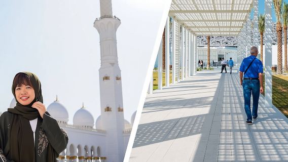 Dari Dubai: Perjalanan Sehari Penuh Abu Dhabi ke Louvre & Masjid Agung