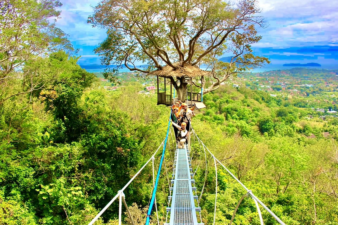 Skyline Adventure Phuket Sea View Jungle Zipline/ATV/UTV/ขี่ช้าง
