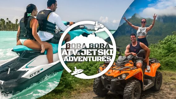คอมโบเต็มวัน ATV และเจ็ตสกีพร้อมบาร์บีคิวแบบโพลีนีเซียบน Motu
