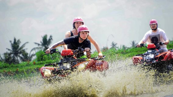 峇里島島烏布網紅越野車KUBER ATV 全地形越野車峇里島探險之旅- 穿越叢林與瀑布