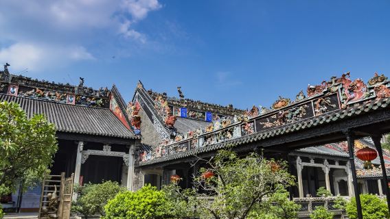 廣州黃埔軍校+陳家祠+荔枝灣湧+聖心大教堂一日遊【可上門接】