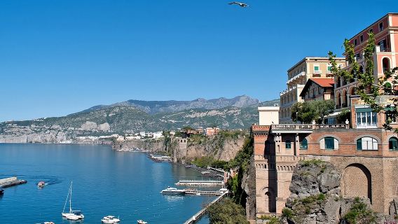 Excursion en groupe à Sorrente, Positano et Amalfi avec promenade en bateau en option