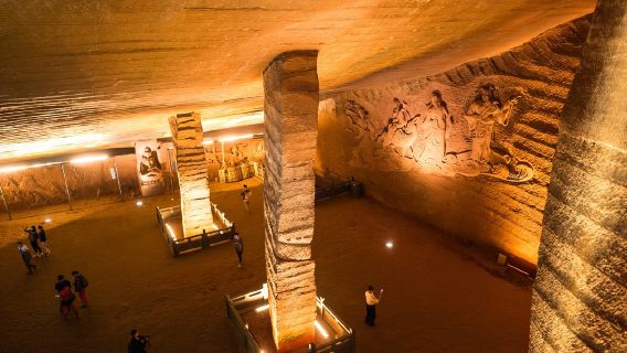 單程車票+龍遊石窟入場門票+水亭門遊船一日（自由行）