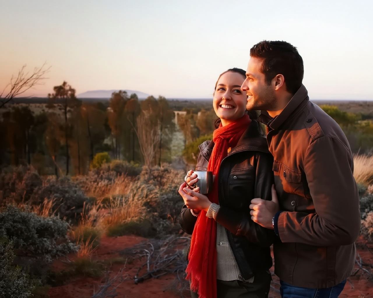 Uluru-Kata Tjuta Desert Sunrise Tour [Including Breakfast, Coffee + Hotel Transfers]