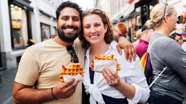 Брюссель: историческая экскурсия с дегустацией шоколада и вафель