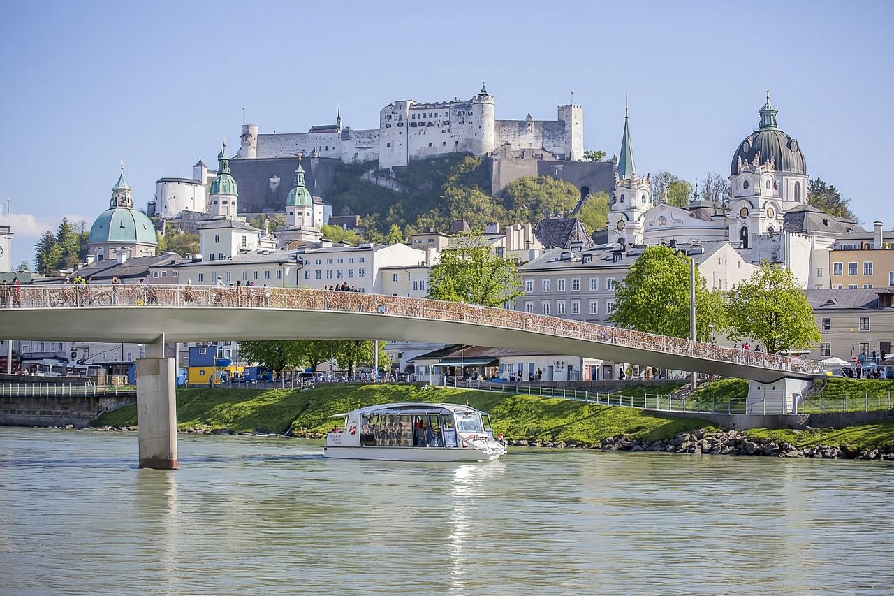 Salzburg: Boat Ride on the Salzach River