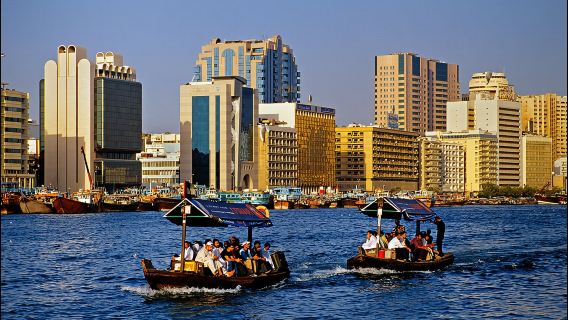 Dubai 1-Day Tour: Pure White Mosque + Al Seef District + Dubai Creek Gold Market