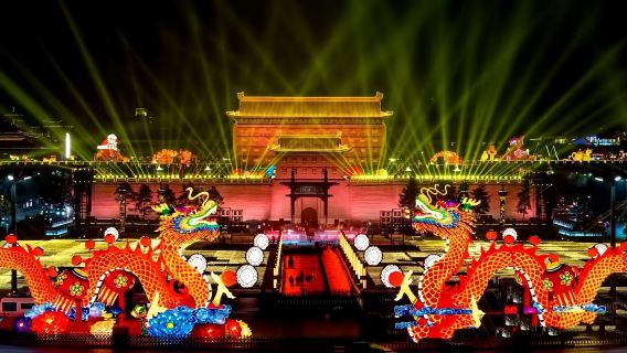 Chinees Nieuwjaar ervaring - Grote Nieuwjaarsmarkt & 2026 Xi'an Stadswal Lantaarnfestival