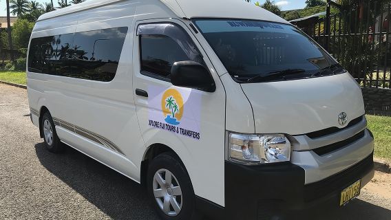 Trasferimento privato di andata e ritorno dall'aeroporto di Nadi al tuo resort