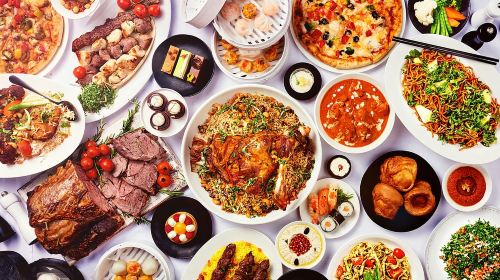 Atlantis The Palm Restaurant Saffron/ Kaleidoscope International Lunch/Dinner Buffet 5