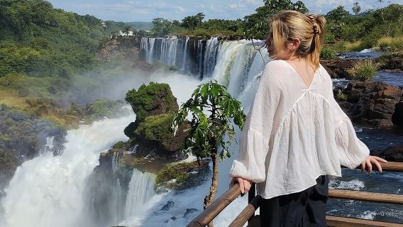 Beste private Tour zu den Iguassu-Wasserfällen in Brasilien und Argentinien an einem Tag