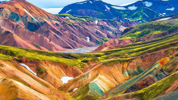 Landmannalaugar and Hekla volcano day tour