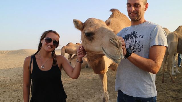 Safari por el desierto de Abu Dabi