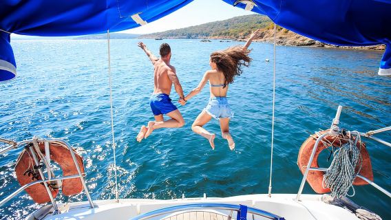 SAILING DAY 4.5h-5h or SUNSET 3h-4.5h from Hersonissos CRETE