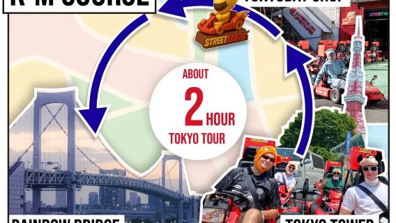 สตรีทคาร์ท|ประสบการณ์คาร์ทโตเกียวเบย์ สาขาโตเกียวเบย์