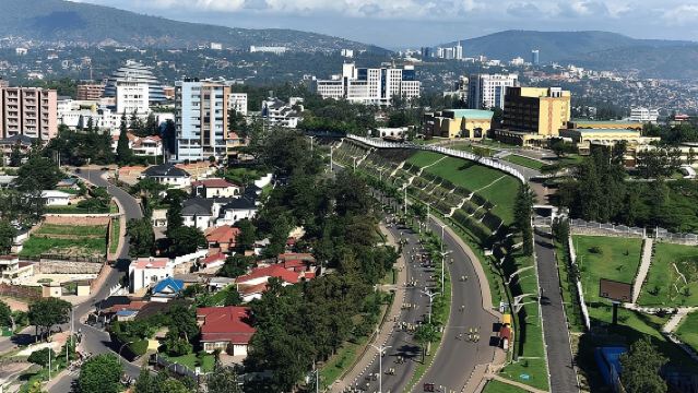 Stadtrundfahrt in Kigali