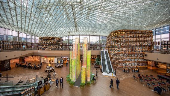 Гастрономический тур по храму Каннам в Сеуле и Библиотеке "Starfield" (дневные и ночные варианты)