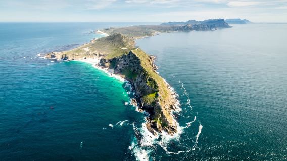 Из Кейптауна: обзорный полет на вертолете над Капским полуостровом