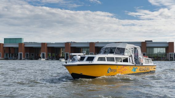 Venise : transfert en bateau depuis/vers l'aéroport Marco Polo avec 3 itinéraires