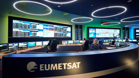 EUMETSAT - "다름슈타트에서 제작" 전 세계 날씨 데이터