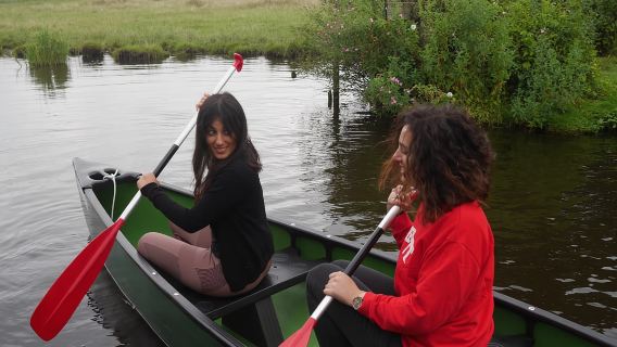 Amsterdam: gita guidata in canoa di 2 ore