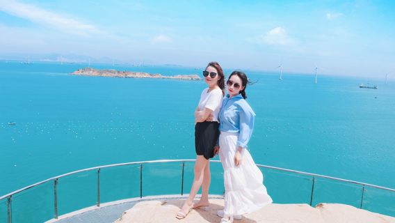 福州平潭島+北部灣生態廊道+澳前台灣小鎮+龍鳳頭海濱浴一日遊