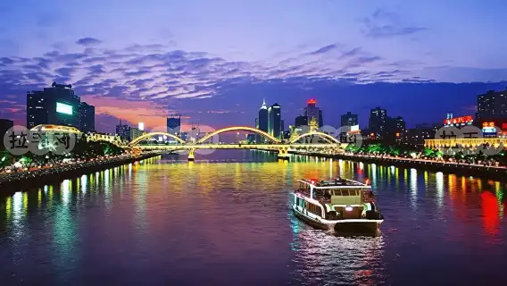 Guangzhou Private Tour: Pearl River Night Cruise