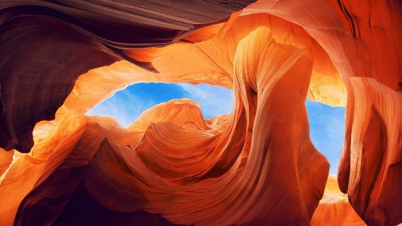 Busreise von Las Vegas zum Lower Antelope Canyon & Horseshoe Bend | Geteilte Tour auf Englisch