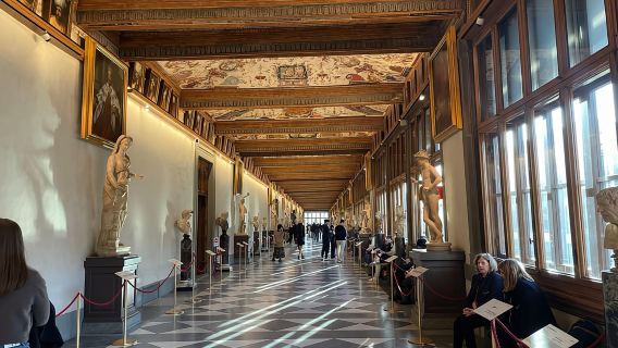 フィレンツェ：ウフィツィ美術館入場券